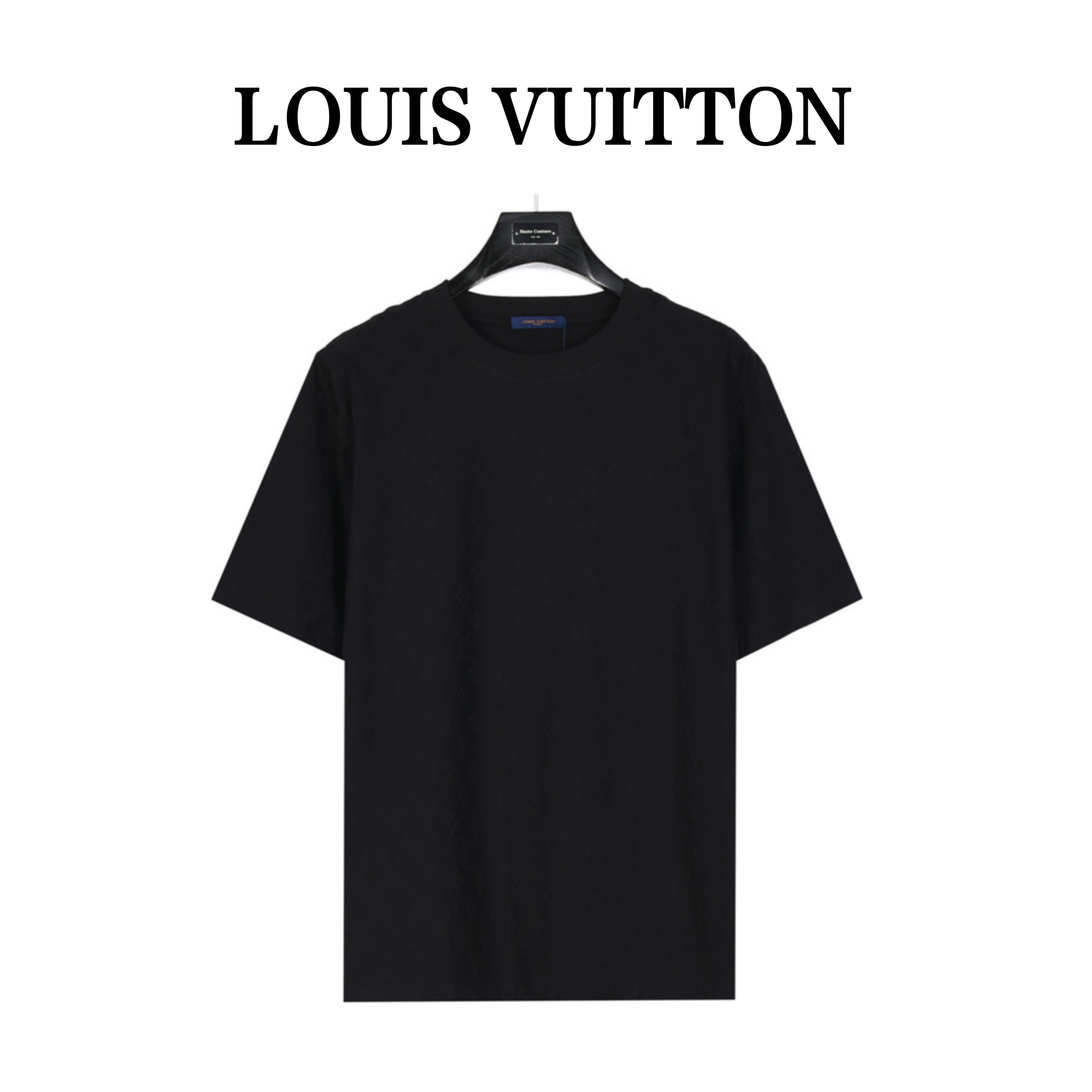 LouisVuitton/路易威登 24ss 满印老花暗纹提花短袖T恤 定制老花提花爽滑面料