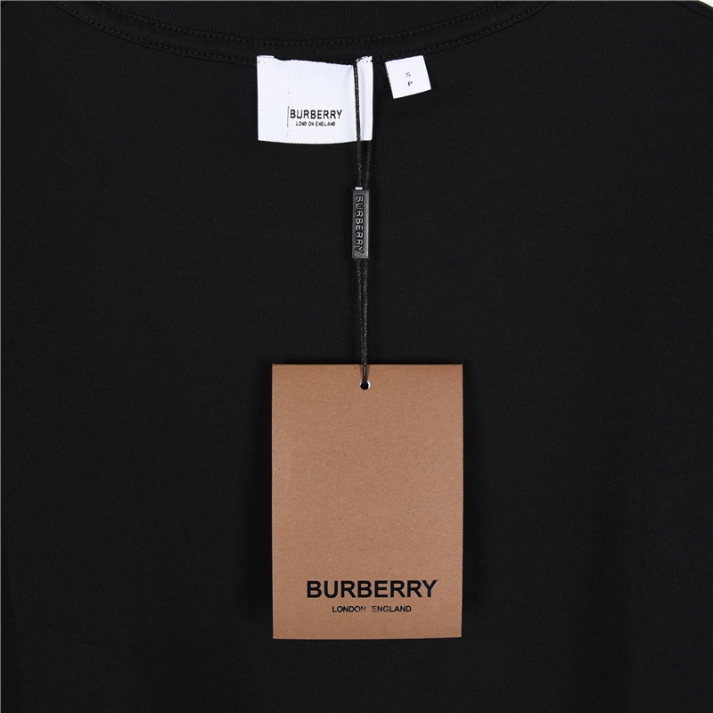 Burberry/巴宝莉 经典刺绣战马logo短袖T恤