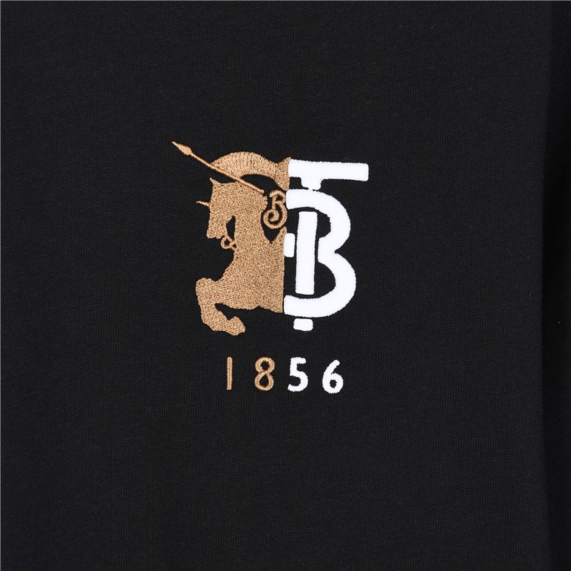 Burberry/巴宝莉 经典刺绣战马logo短袖T恤