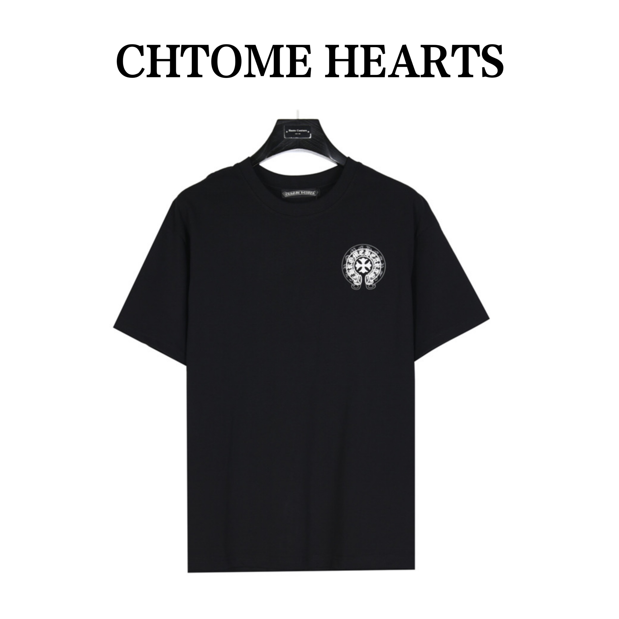 ChromeHearts/克罗心重影马蹄印花短袖