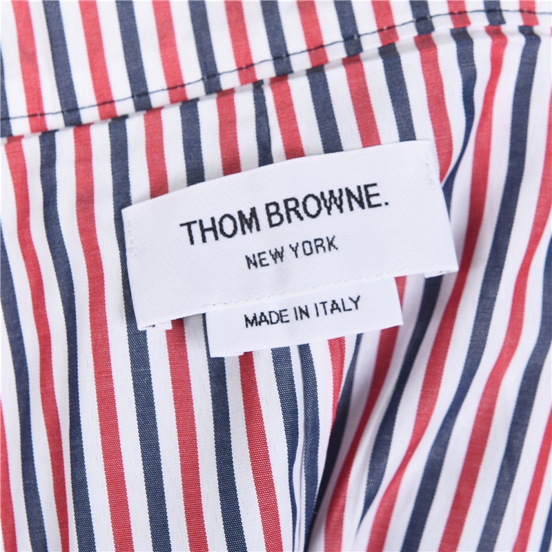 THOMBROWNE/汤姆布朗.TB经典色织白色四条杠王心凌同款百褶裙