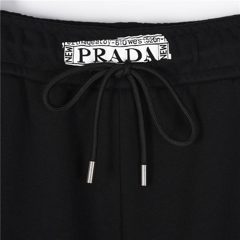 PRADA/普拉达 24ss 字母logo标识印花短裤