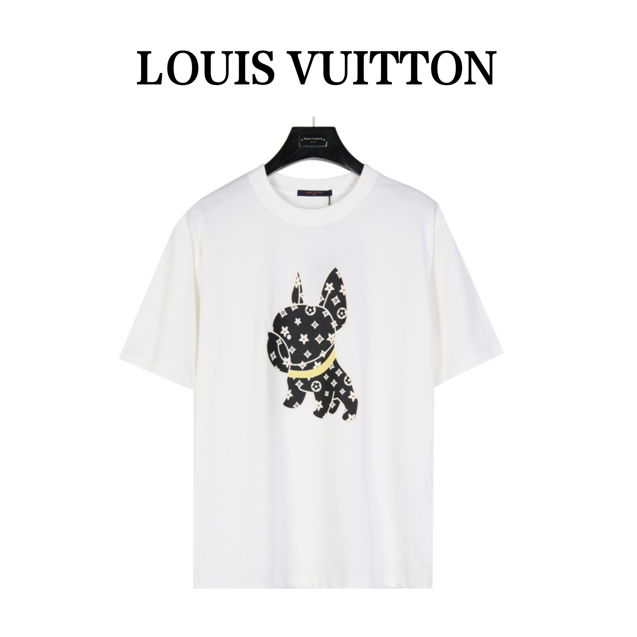 Louis Vuitton Roupa Camiseta Unissexo Colecção Primavera/Verão Fashion Manga Curta