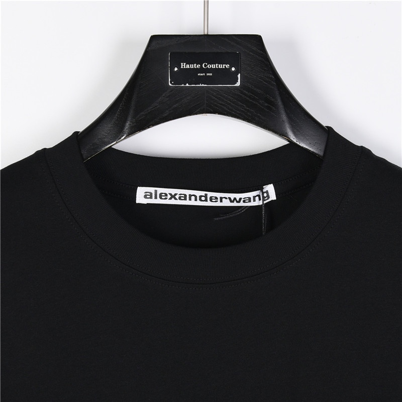 AlexanderWang/压力山大王 发泡麻将短袖T恤