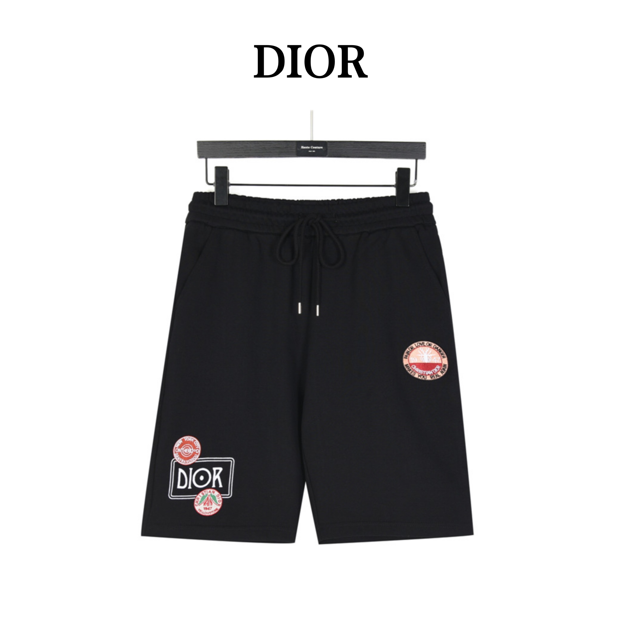 Dior/迪奥 章仔logo刺绣棉质短裤