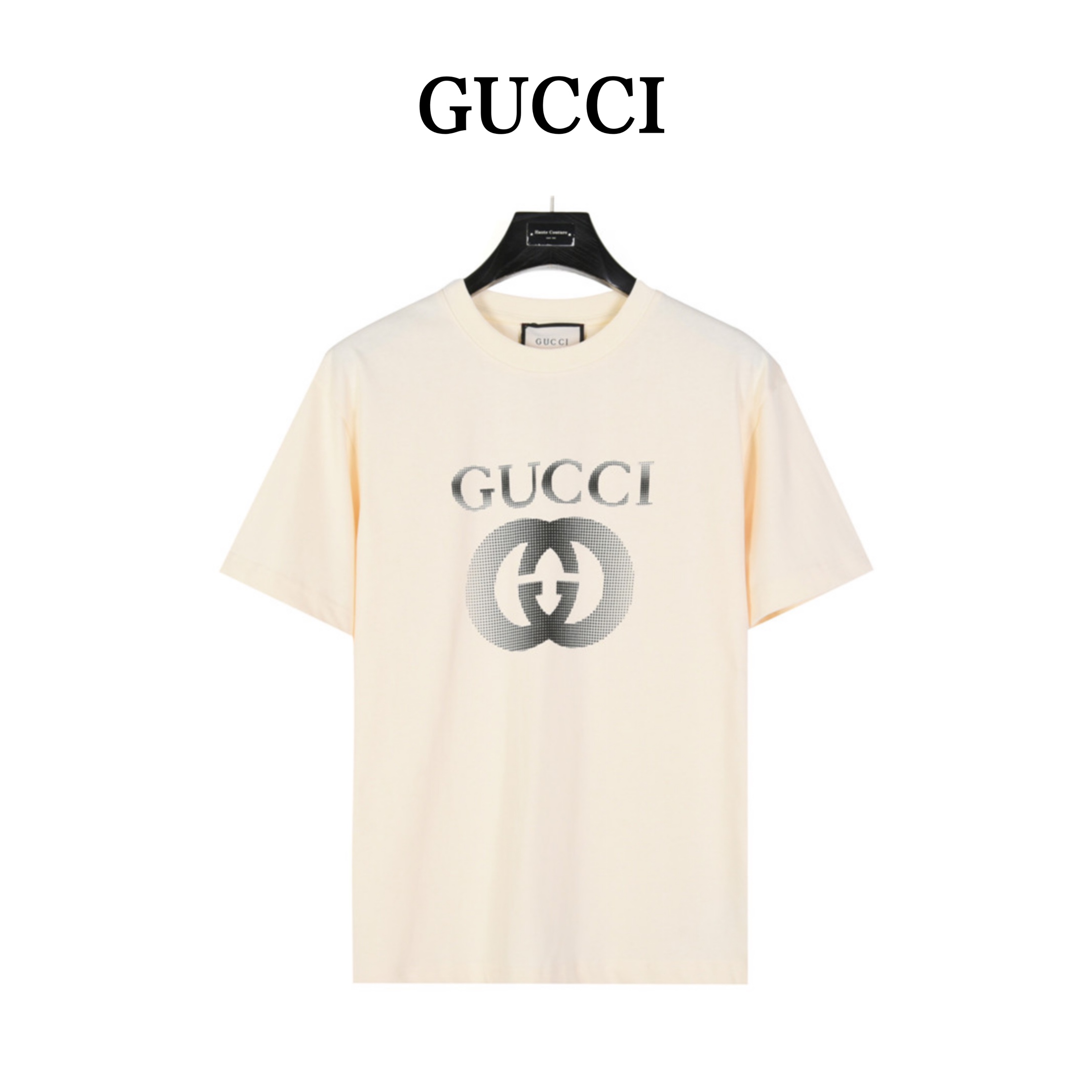 Gucci/古驰 24ss 双G渐变印花短袖T恤 情侣街拍的时尚款短TEE 炸街系列