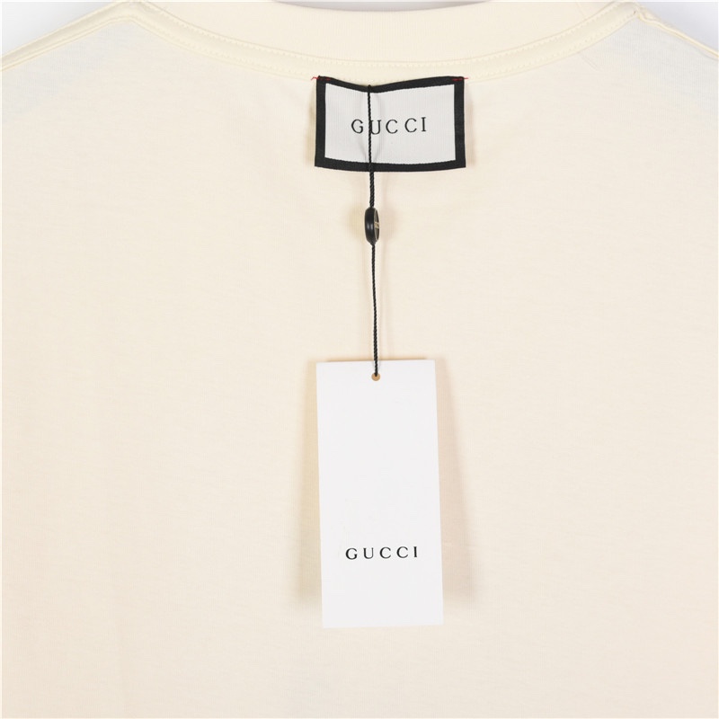 Gucci/古驰 24ss 双G渐变印花短袖T恤 情侣街拍的时尚款短TEE 炸街系列