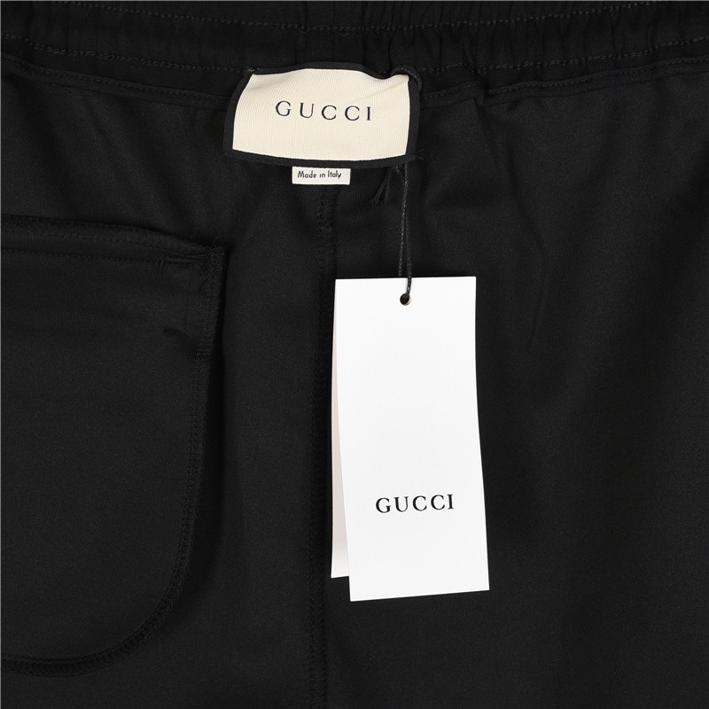 Gucci/古驰 红绿织带侧口袋休闲短裤