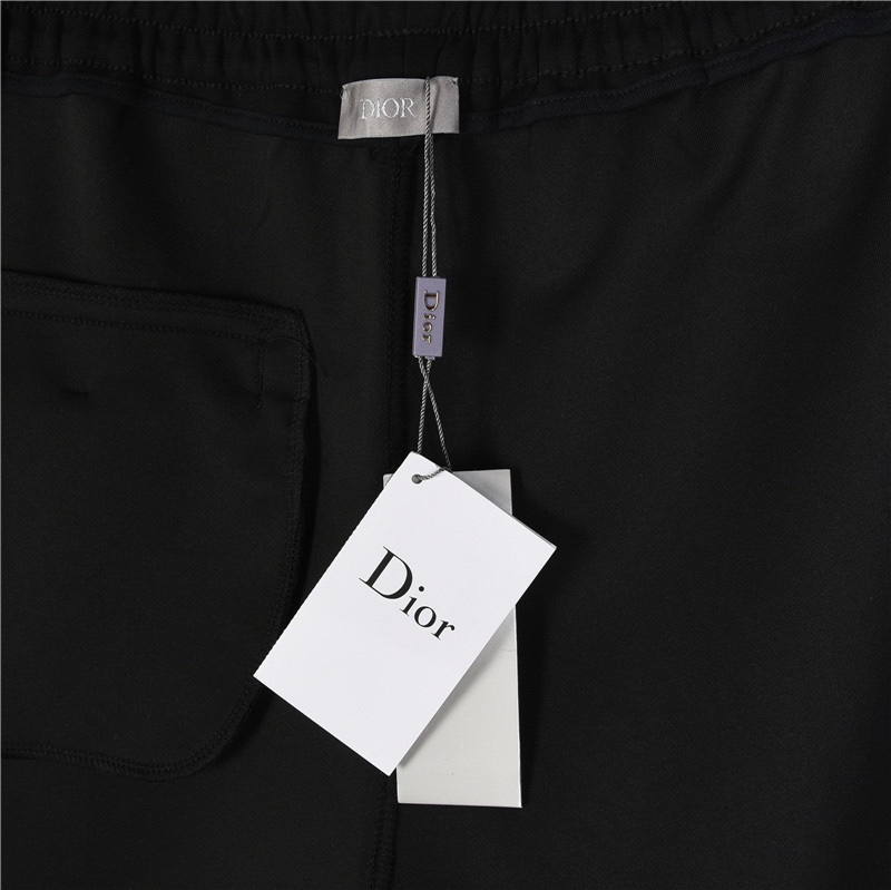 Dior/迪奥 24ss 1947刺绣字母刺绣抽绳飘带短裤