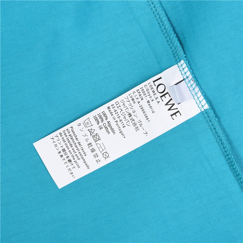 Loewe/罗意威 25ss 假口袋立体浮雕3M反光徽标短袖T恤