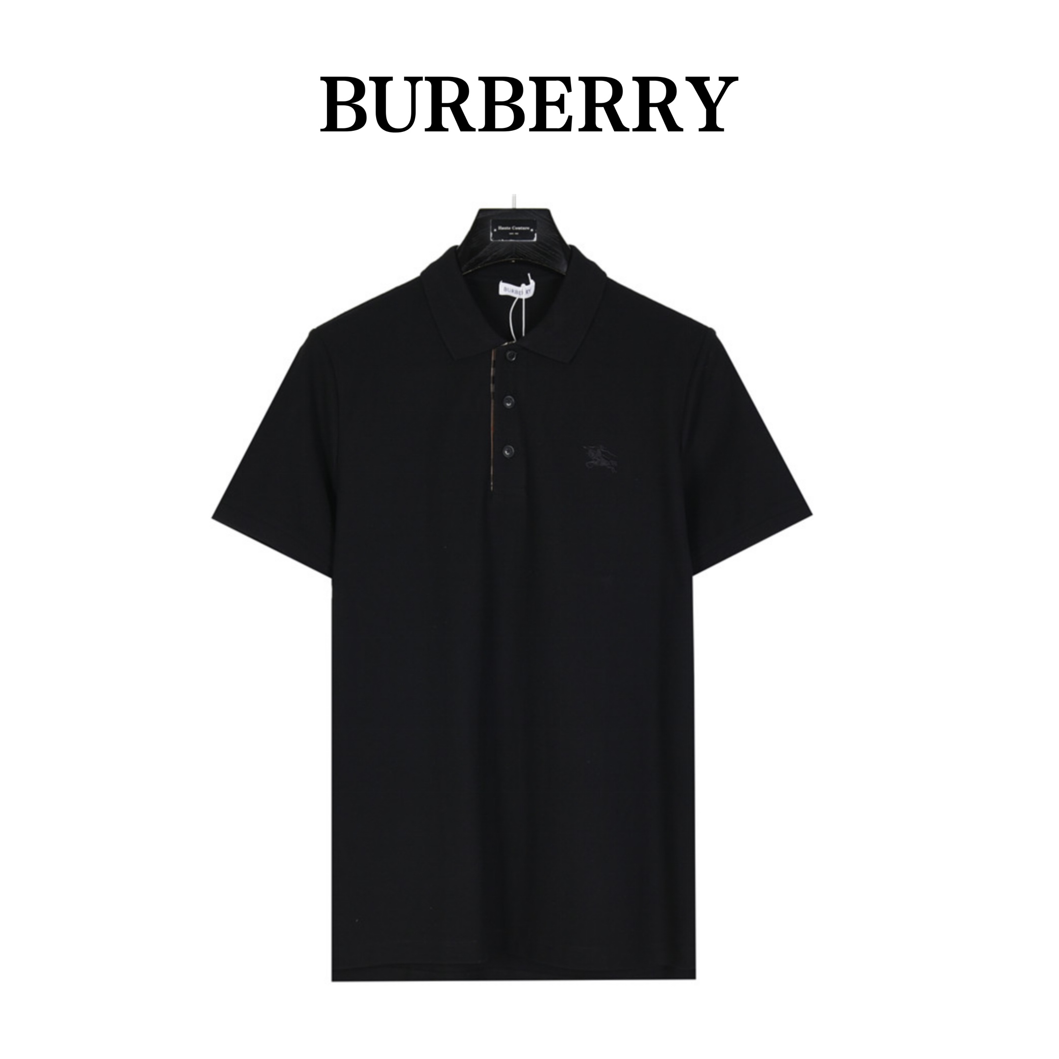 Burberry/巴宝莉BBR 战马格子门禁短袖Polo衫