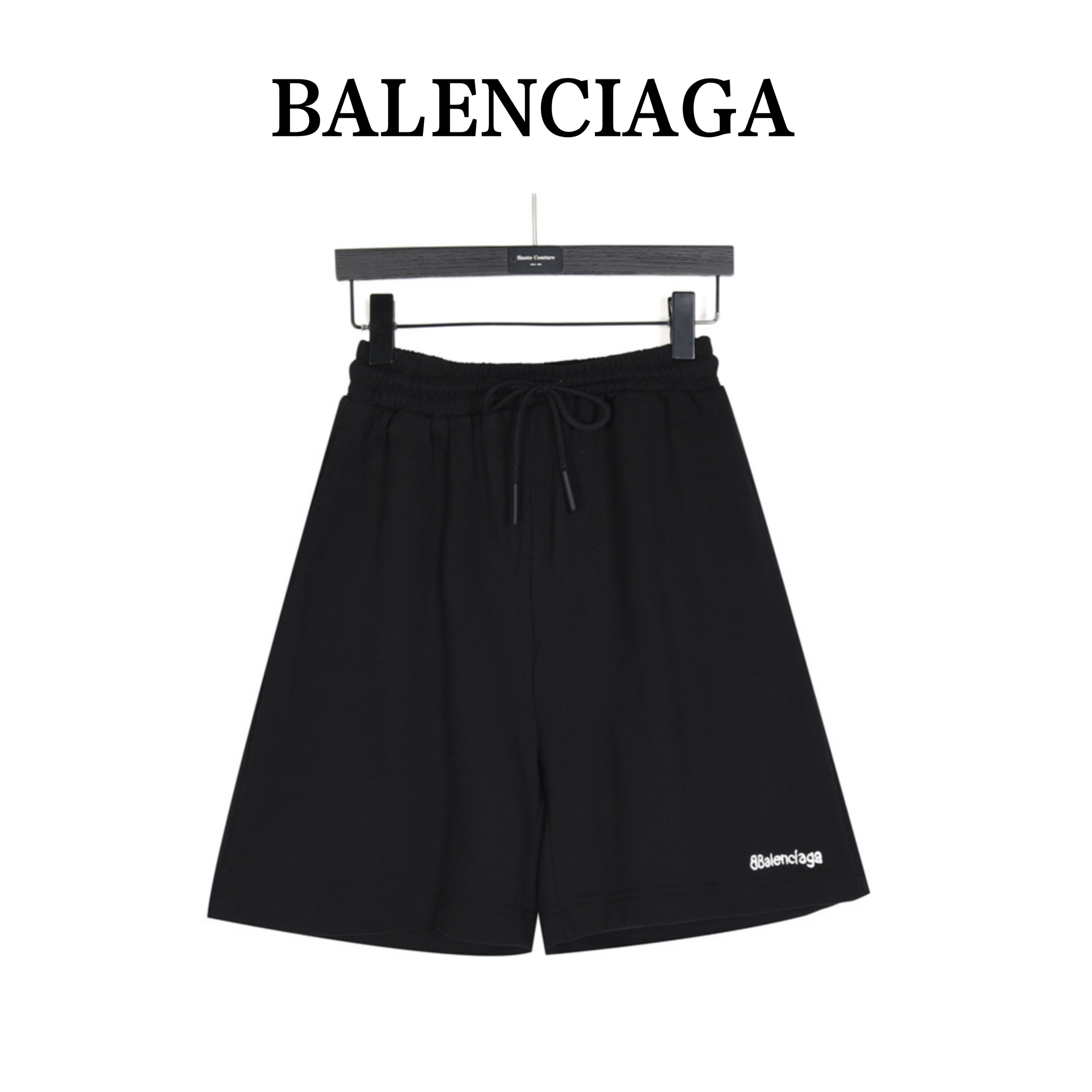 Balenciaga /巴黎世家 小logo字母刺绣基础款短裤