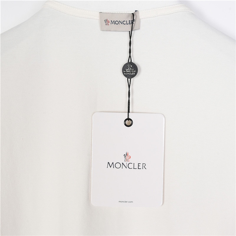 Moncler /蒙口 乒乓球拍徽标刺绣短袖Polo衫