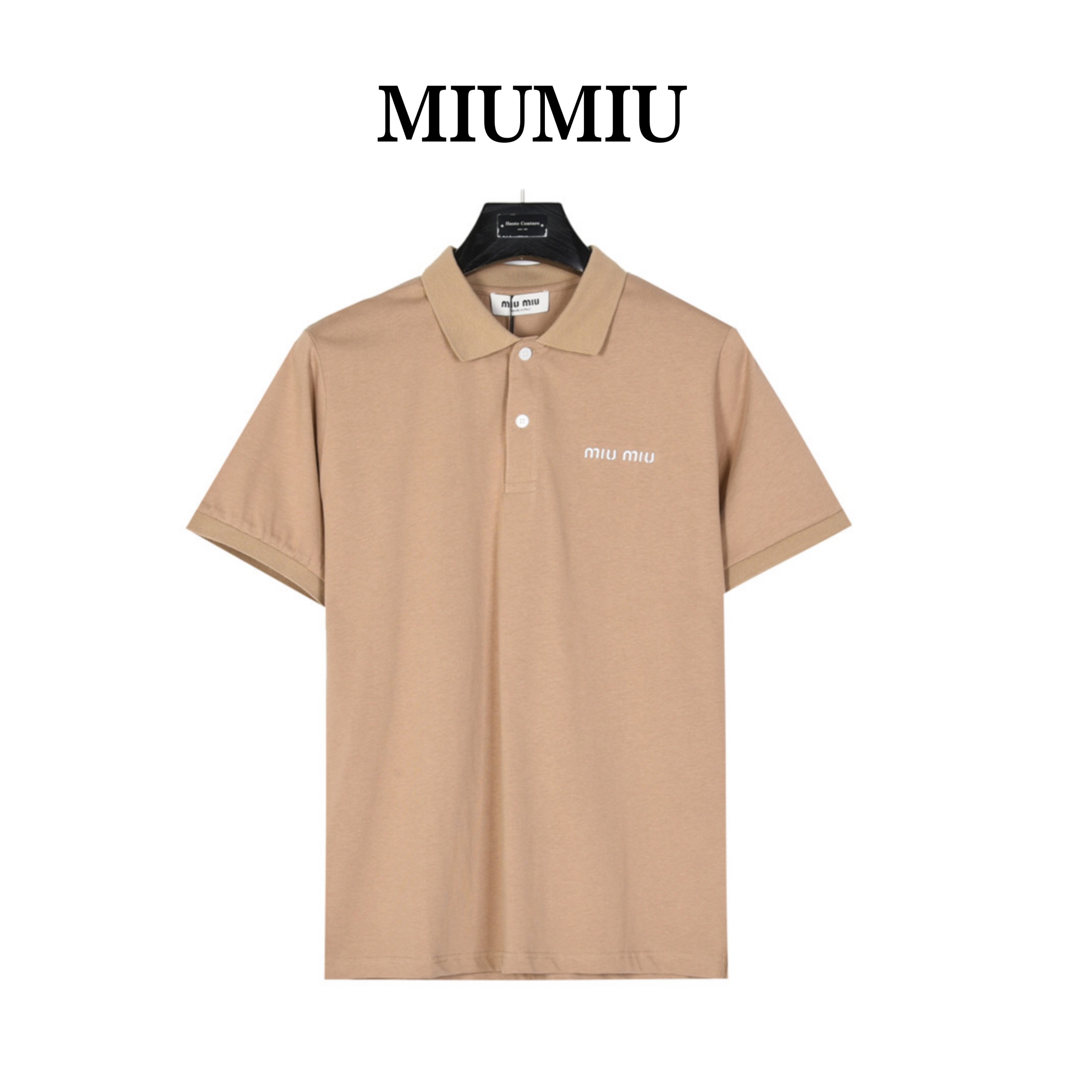 缪缪/Miumiu 2024SS夏季新款 polo 衫