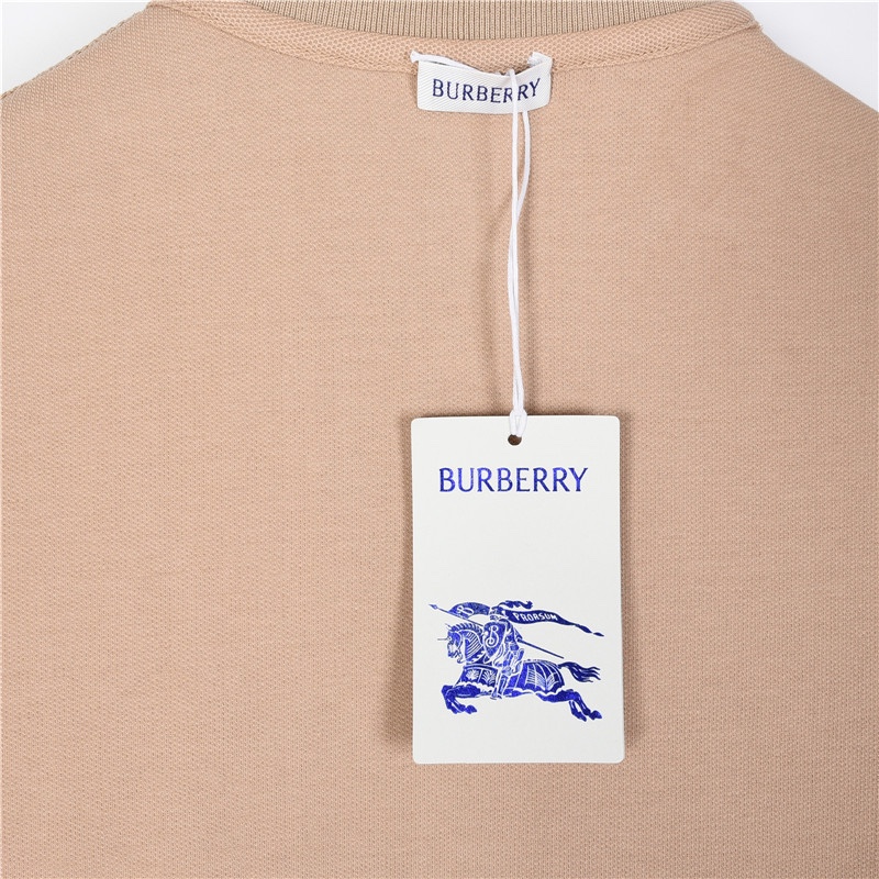 Burberry/巴宝莉BBR 战马格子门禁短袖Polo衫