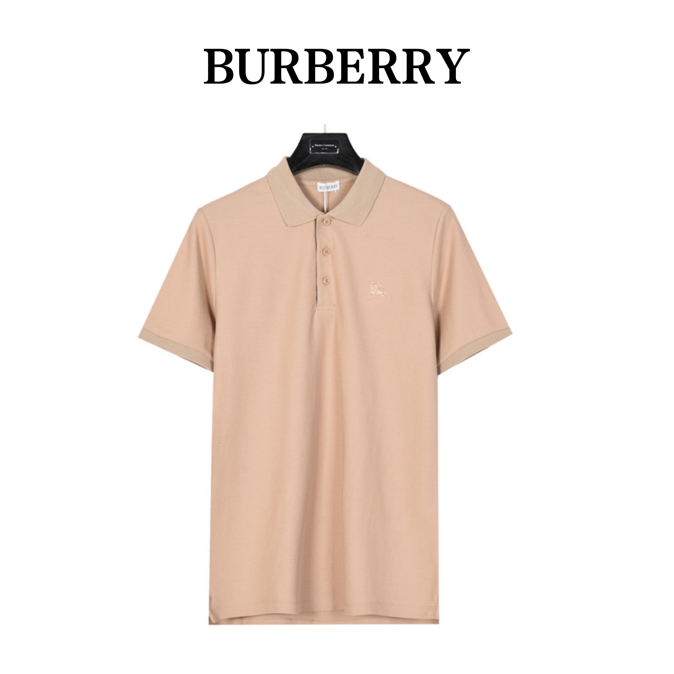 Burberry/巴宝莉BBR 战马格子门禁短袖Polo衫