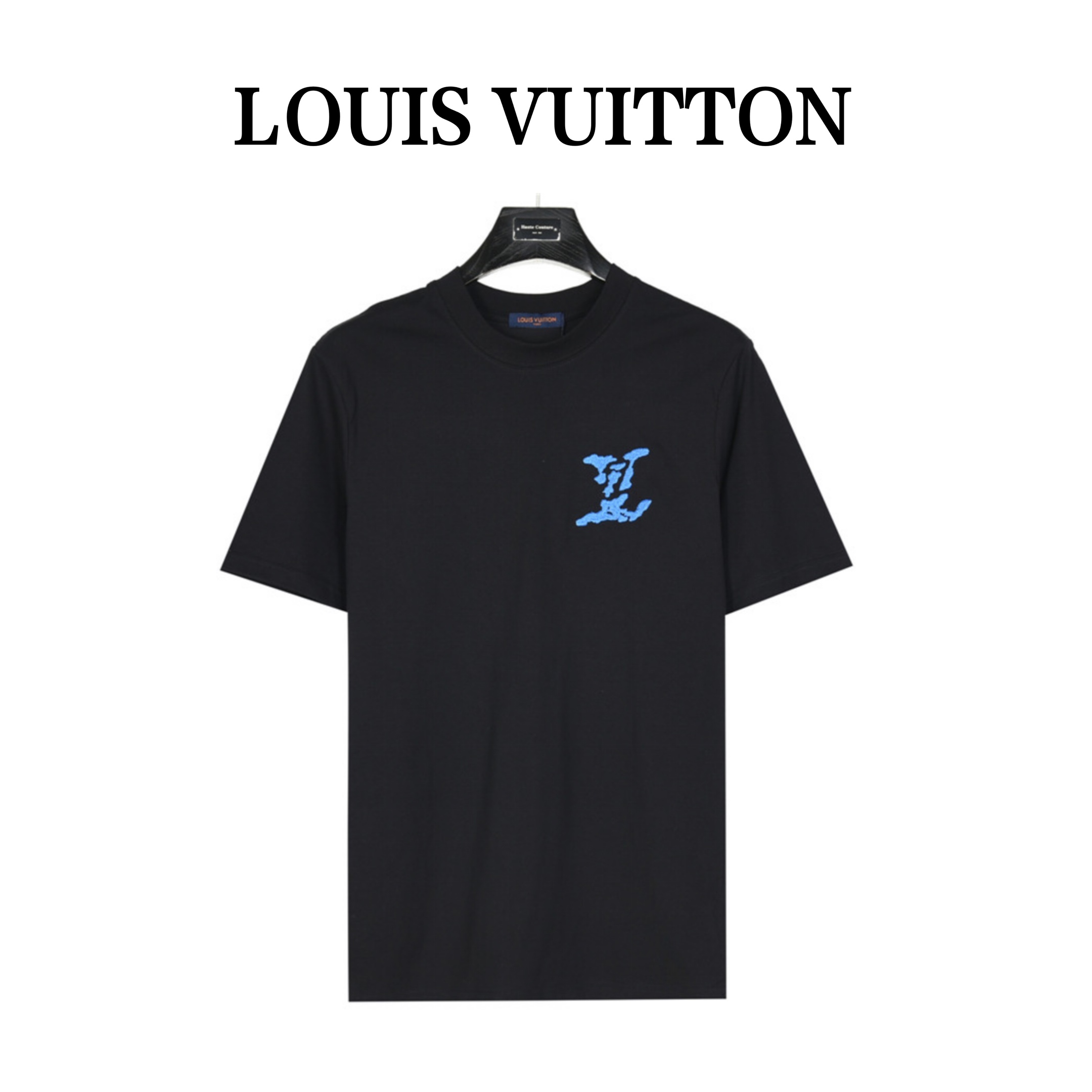 Louis vuitton 路易威登 后背重工云朵刺绣logo短袖T恤
