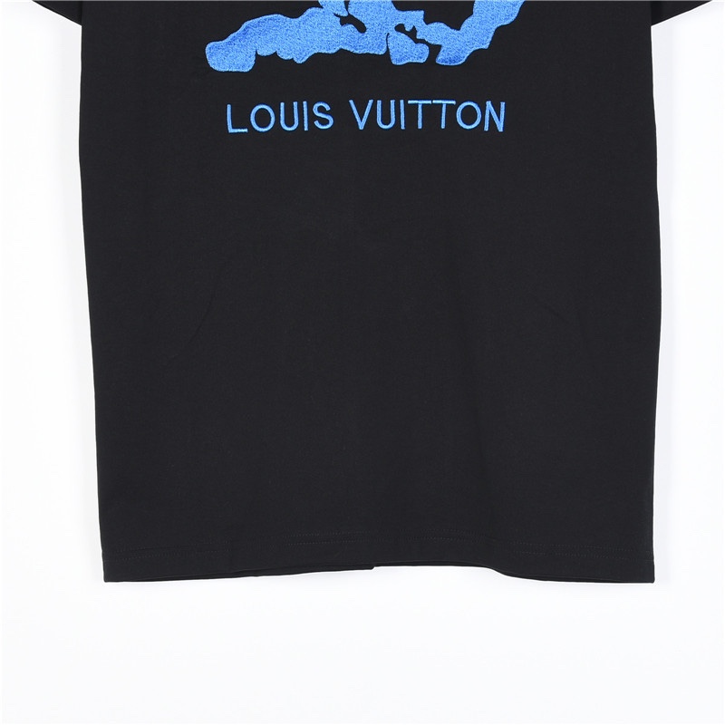 Louis vuitton 路易威登 后背重工云朵刺绣logo短袖T恤