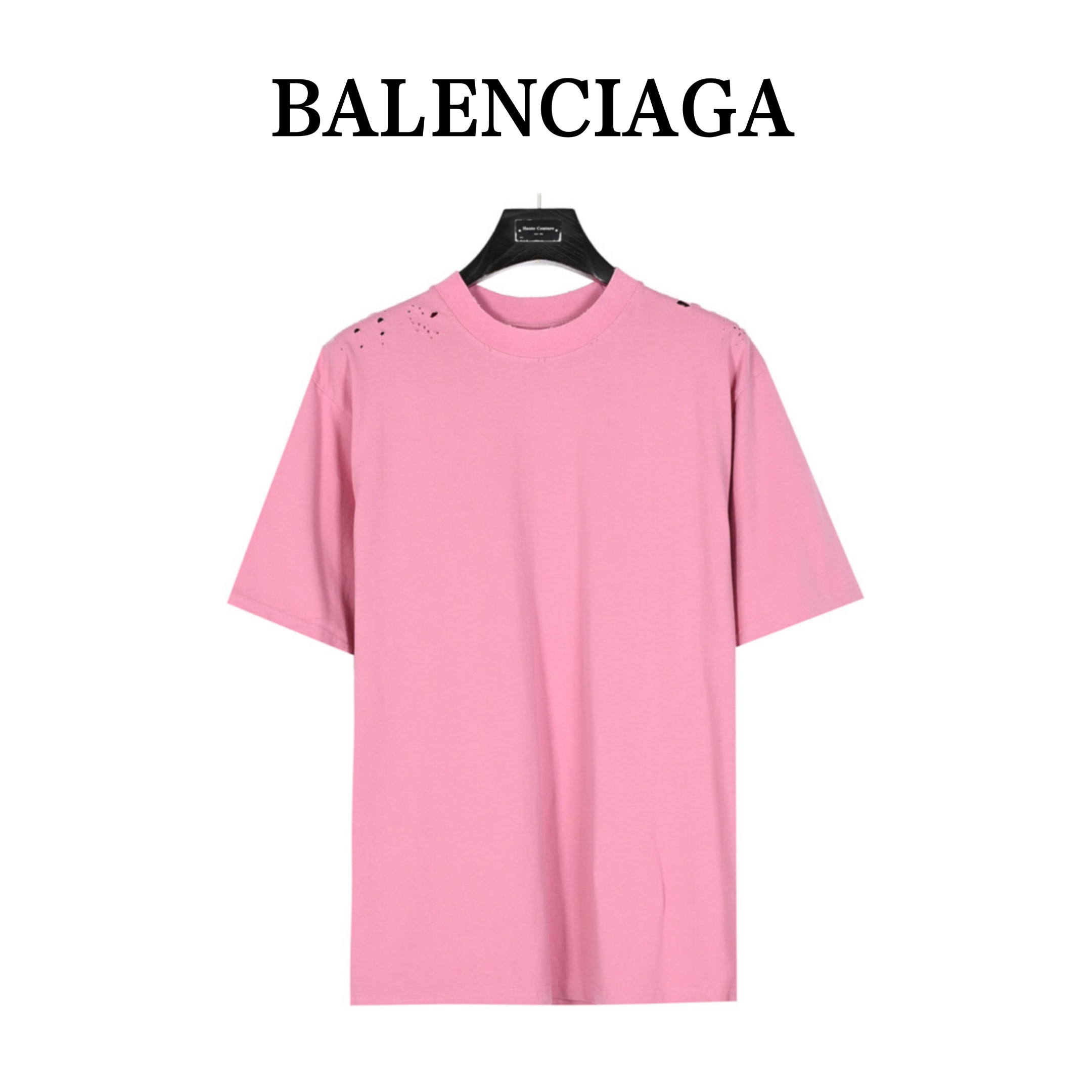 Balenciaga/巴黎世家 24SS新款后背梵文短袖T恤