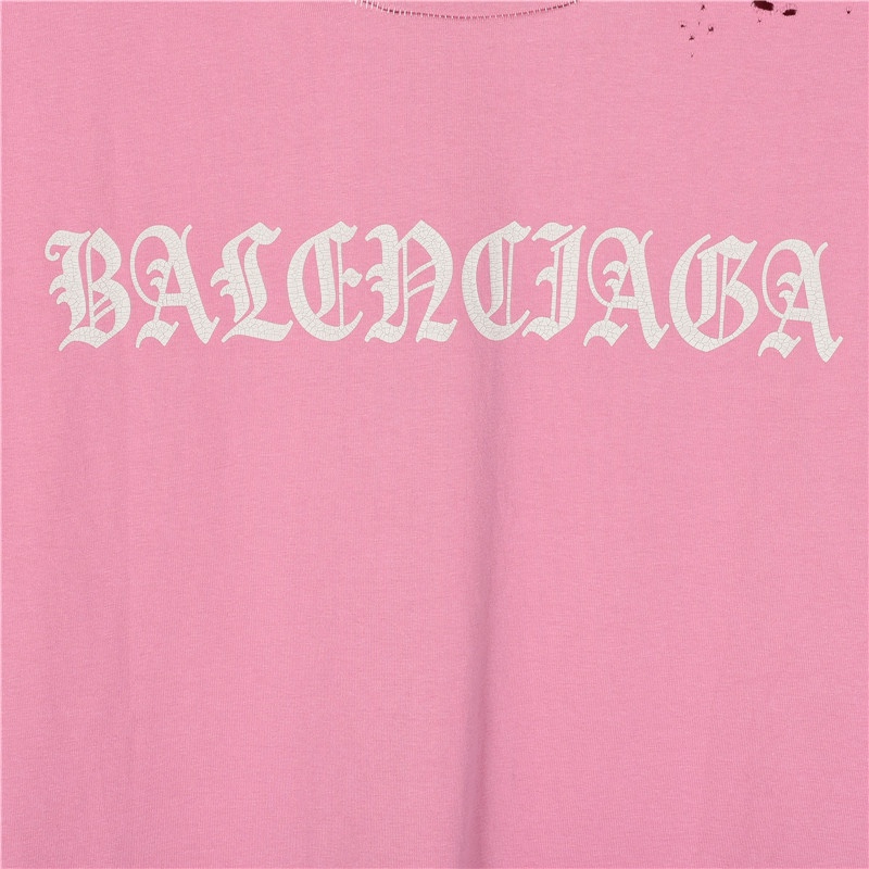 Balenciaga/巴黎世家 24SS新款后背梵文短袖T恤