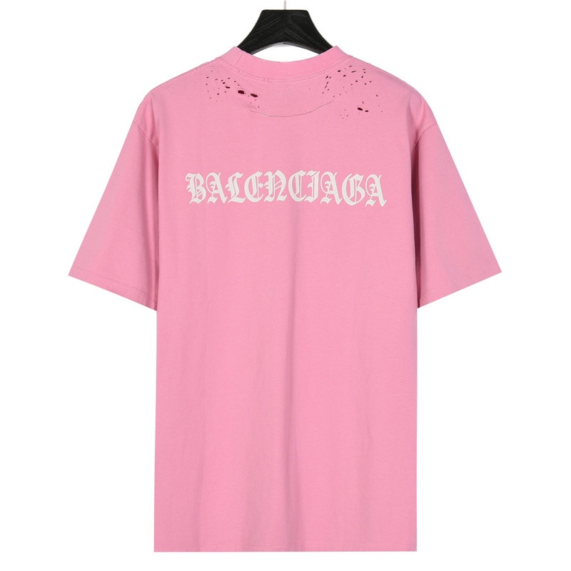 Balenciaga/巴黎世家 24SS新款后背梵文短袖T恤