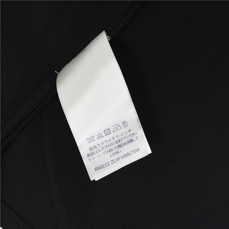 LouisVuitton/路易威登 泼墨老花印花渐变短袖T恤 黑色白色