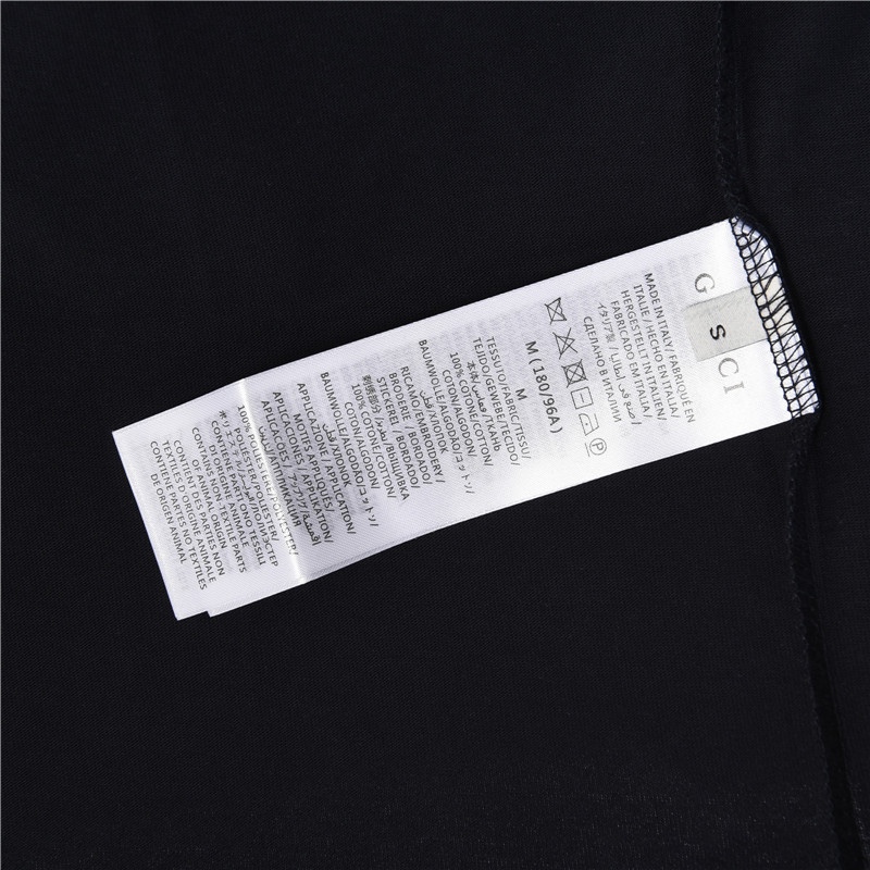 Gucci /古驰 24ss 樱桃刺绣短袖T恤