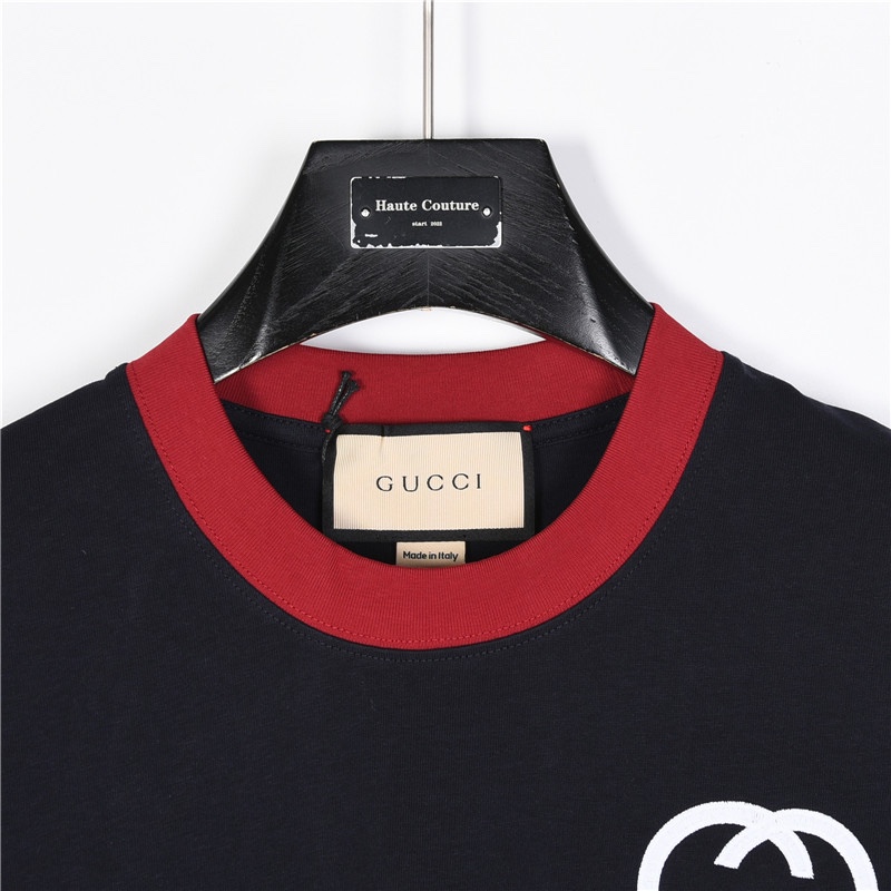 Gucci /古驰 24ss 樱桃刺绣短袖T恤