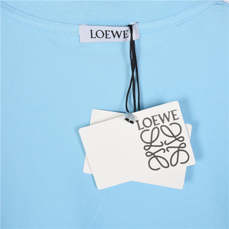 Loewe/罗意威 胸口徽标刺绣logo短袖T恤