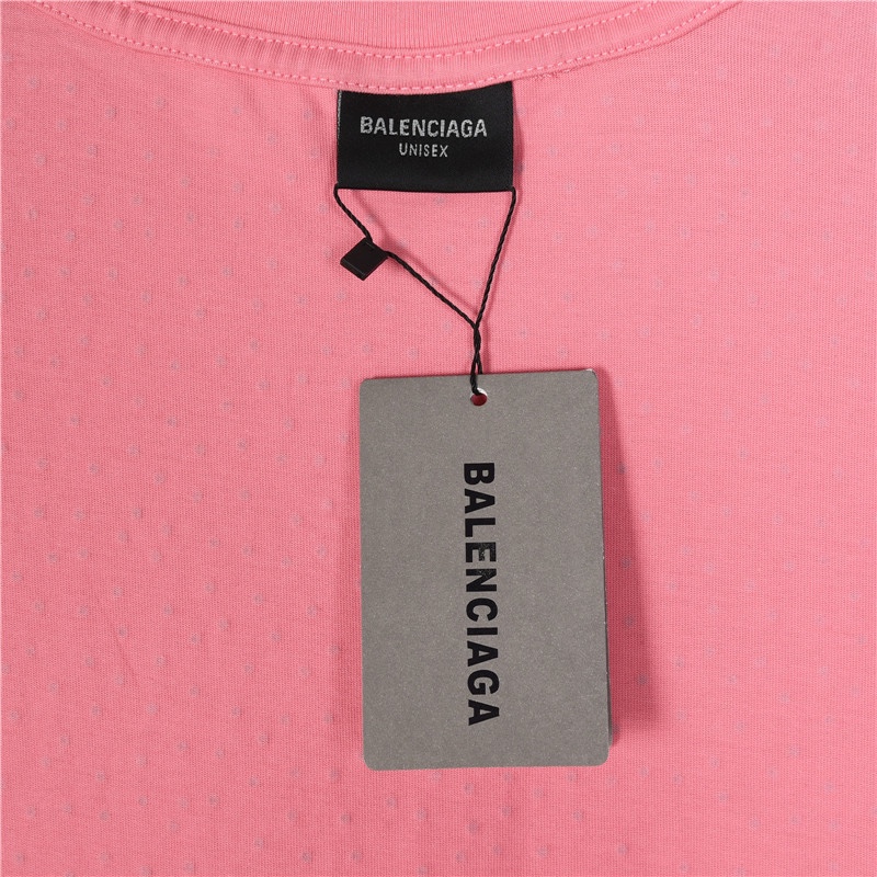 Balenciada/巴黎世家 满天星满烫钻短袖T恤粉色-Chinese UA Cheap High Quatity Brand Clothes Bags handbags Sneakers wholesale wholesaler seller from China Factory suppliers Fashion Clothing Shoes best Quality Beautiful Price Balenciada/巴黎世家 满天星满烫钻短袖T恤粉色