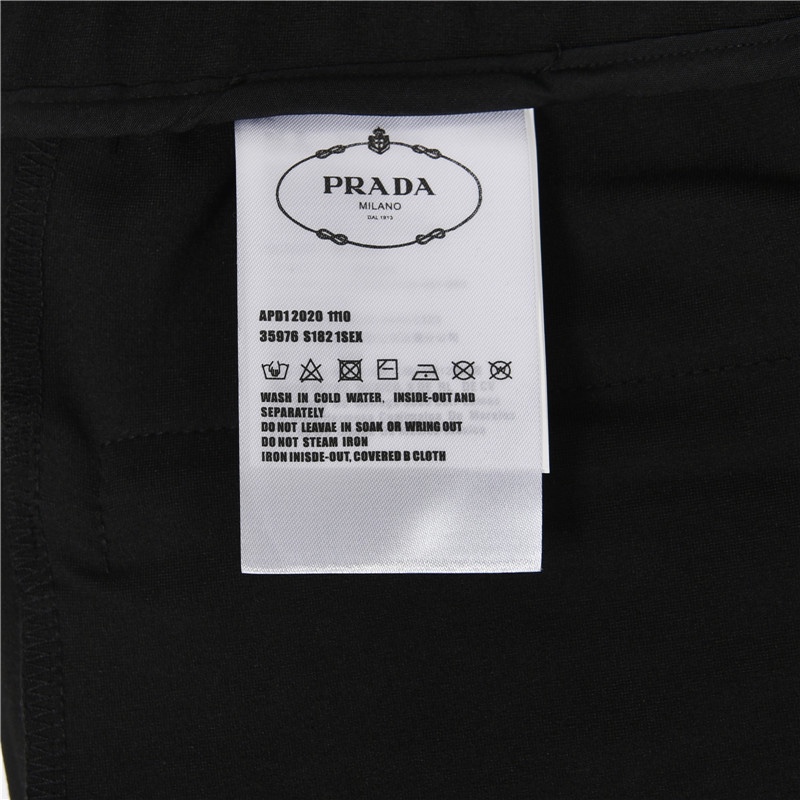 Prada/普拉达 侧口袋锁扣工装长裤