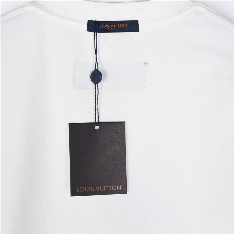 Louis Vuitton/路易威登 24Fw 小蓝花logo刺绣字母长袖T恤
