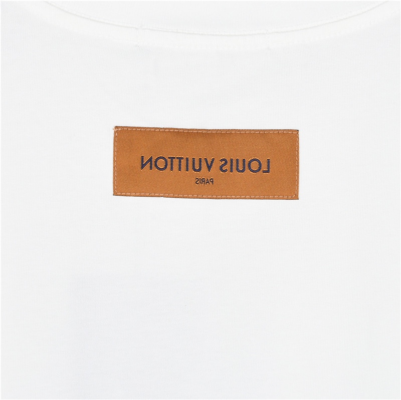 Louis Vuitton/路易威登 24Fw 小蓝花logo刺绣字母长袖T恤