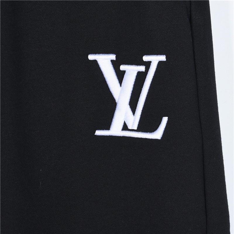 LouisVuitton/路易威登 刺绣字母后袋Logo长裤