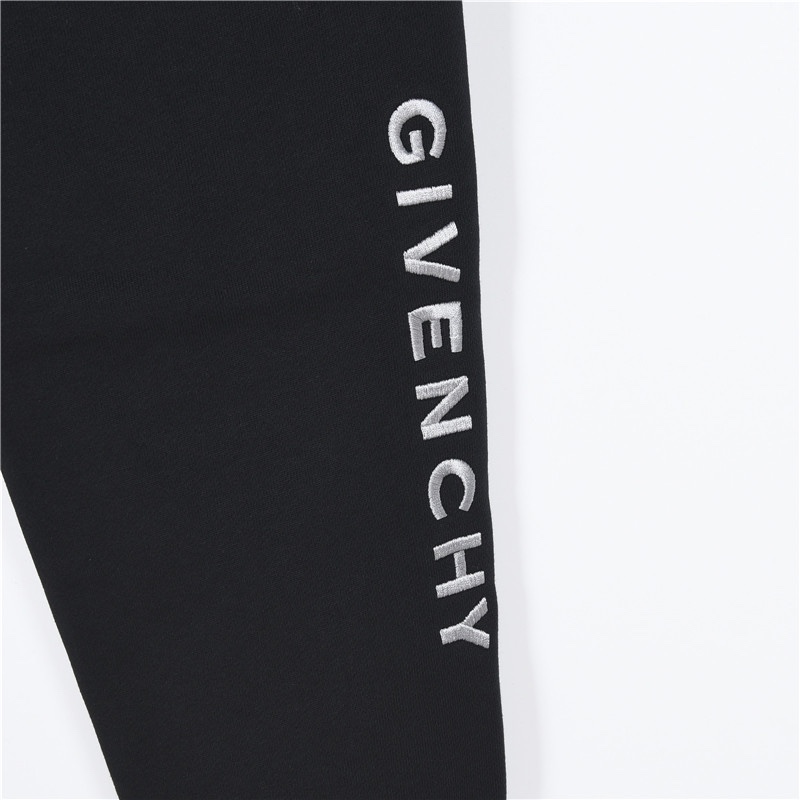 Givenchy/纪梵希 24Fw 刺绣宫格logo棉质卫裤