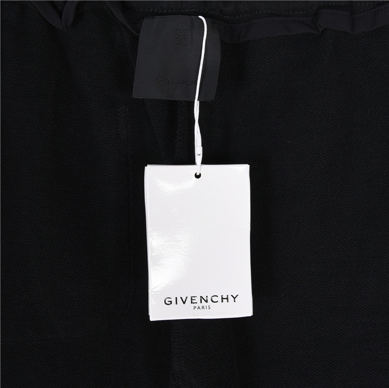 GIVENCHY纪梵希 织带字母拼接 logo标识长裤