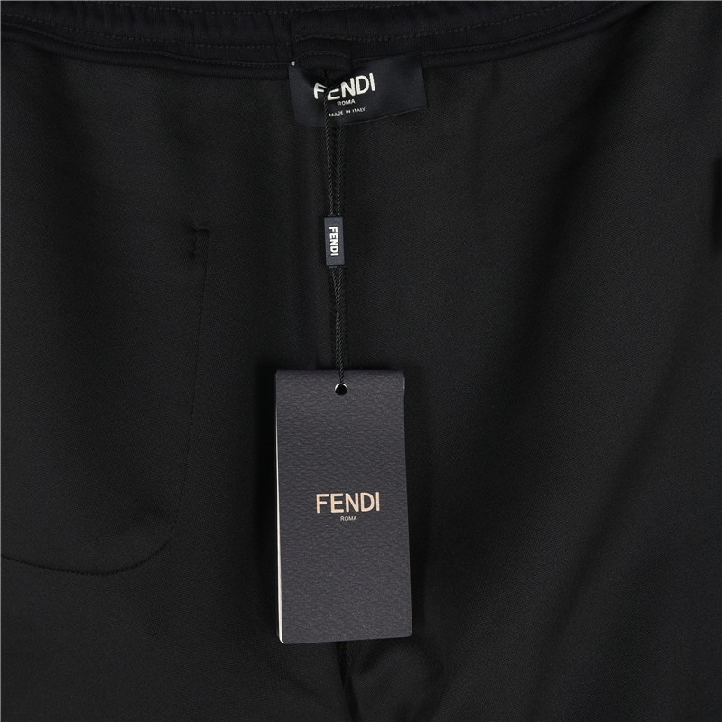 Fendi/芬迪 24新款刺绣字母长裤