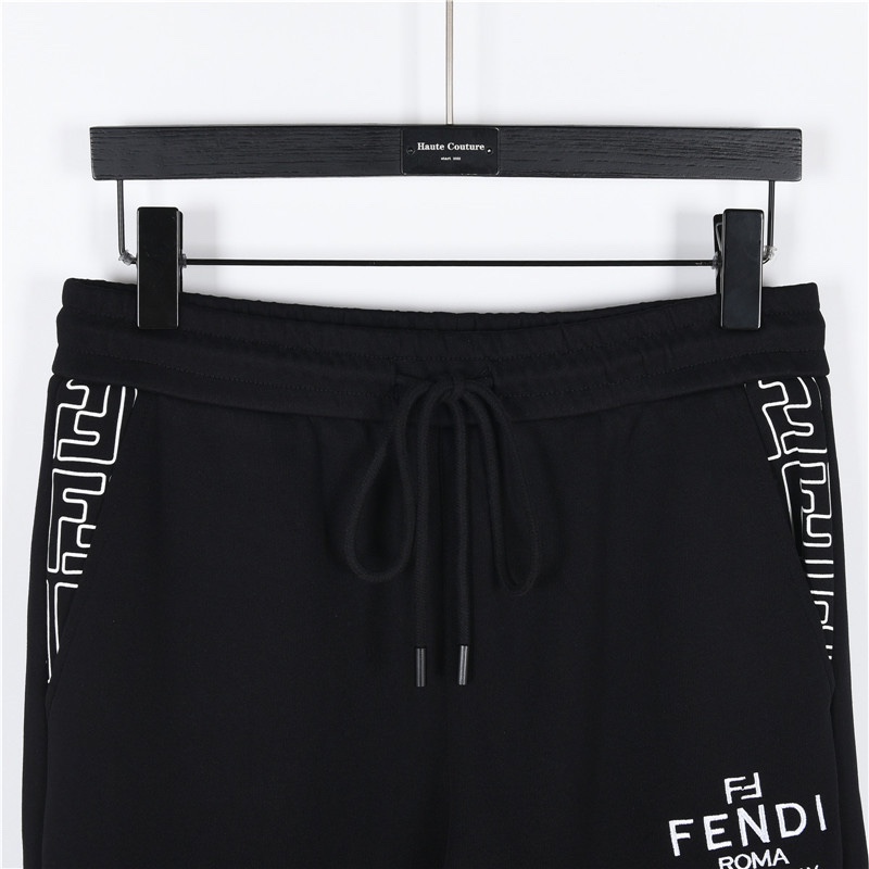 Fendi/芬迪 24新款刺绣字母长裤