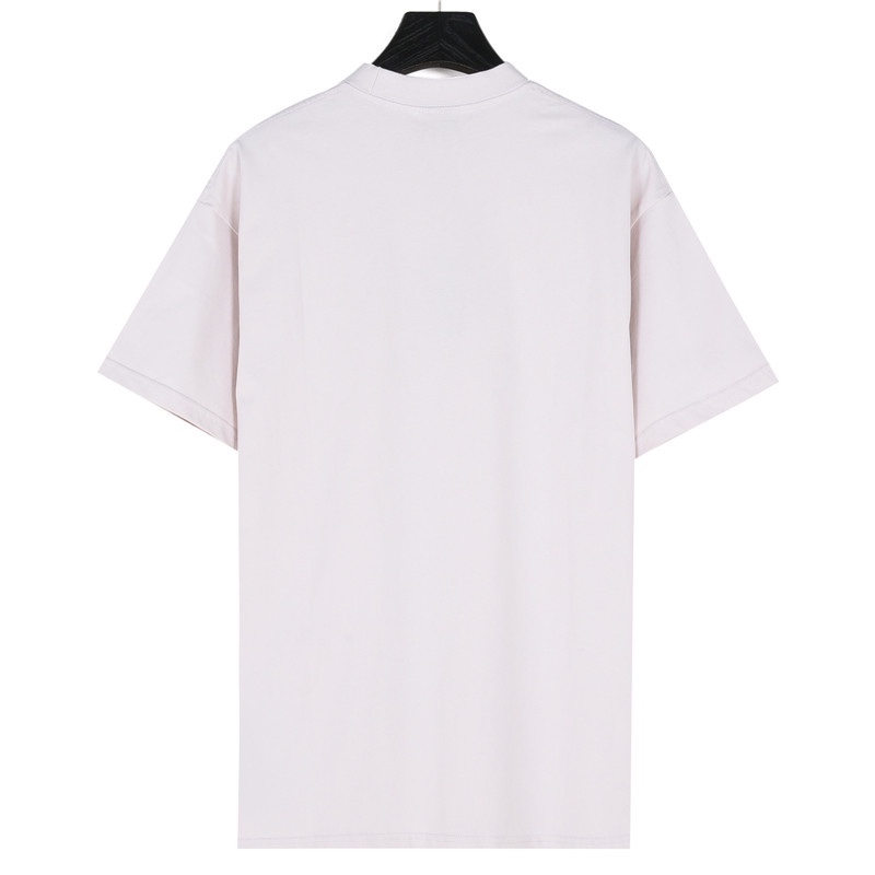 Balenciaga/巴黎世家 24ss 双B刺绣短袖