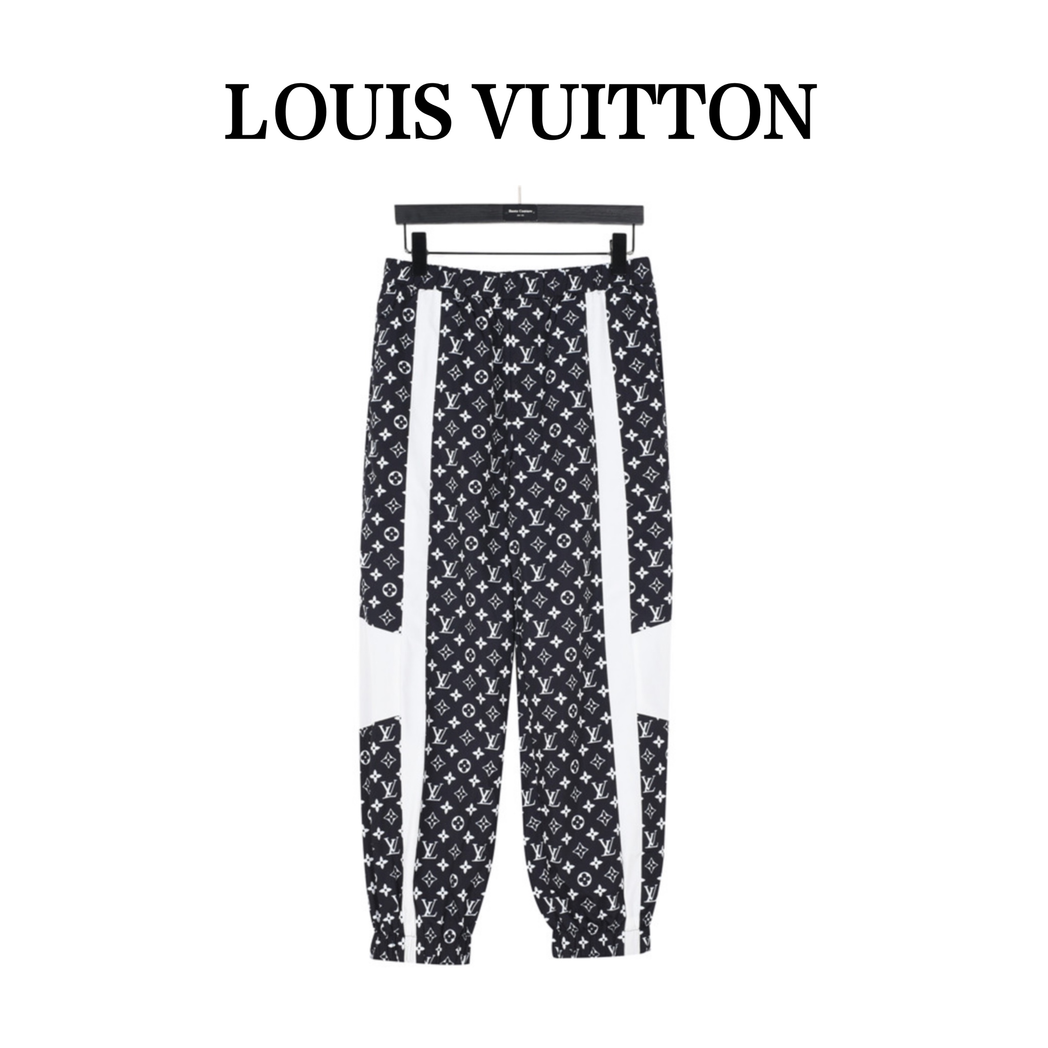 LouisVuitton/路易威登 24Fw 麻绳刺绣满印老花套装长裤