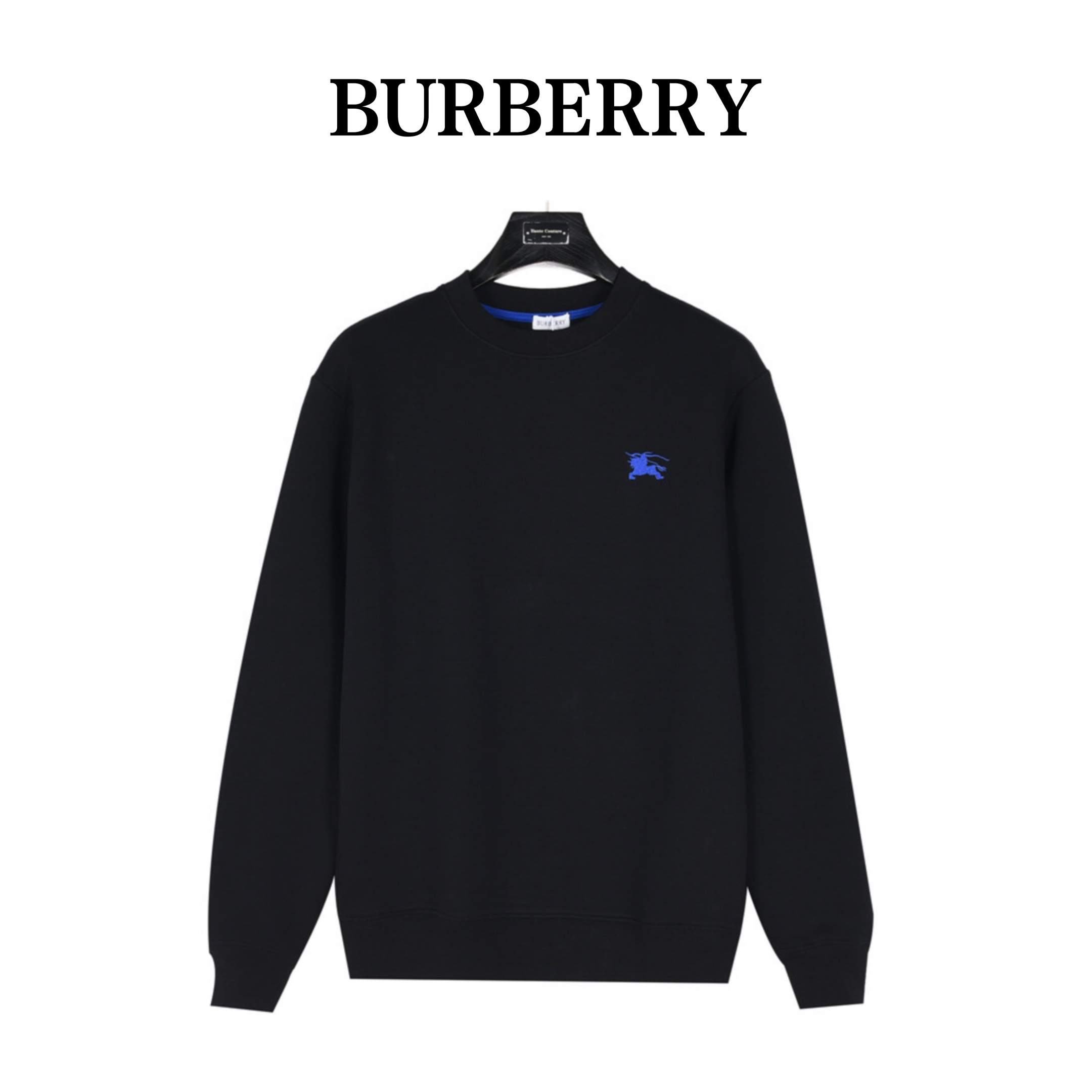 Burberry/巴宝莉刺绣战马圆领卫衣