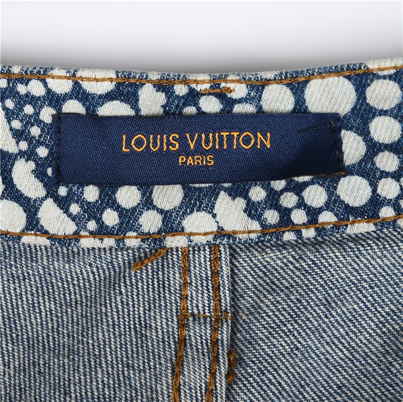 Louis Vuitton/路易威登 草间弥生南瓜系列波点套装牛仔裤