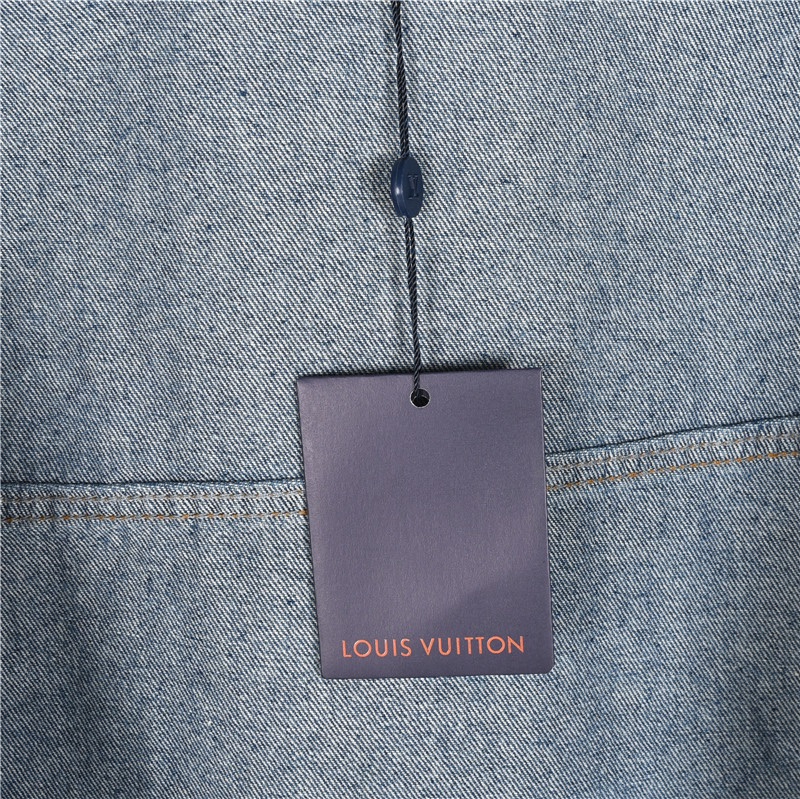 Louis Vuitton & 草间弥生 南瓜波点拉链牛仔夹克外套