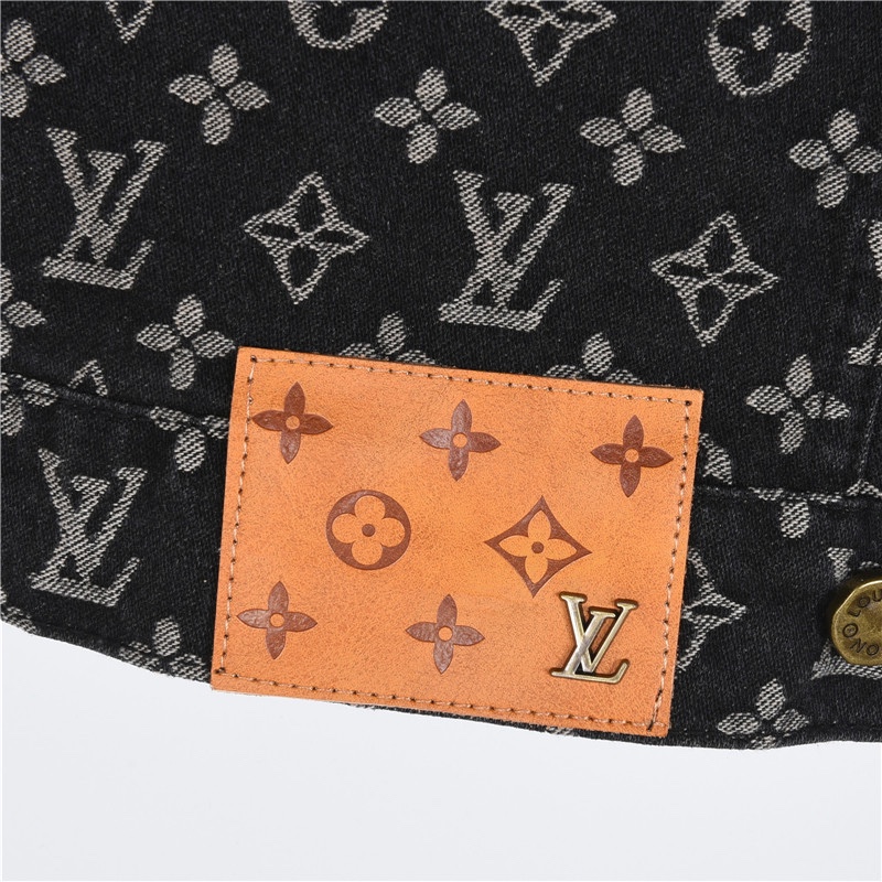 Louis Vuitton/路易威登 小红人刺绣提花满印牛仔夹克外套