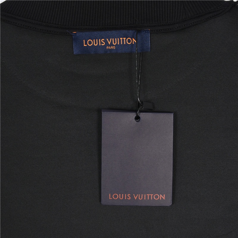 LouisVuitton/路易威登 重工满印提花拉链圆领卫衣