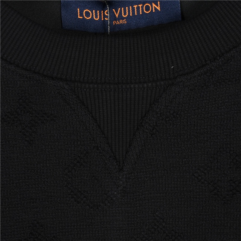 LouisVuitton/路易威登 重工满印提花拉链圆领卫衣