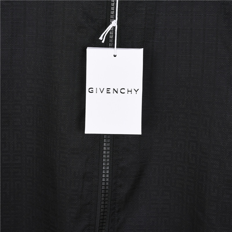 Givenchy/纪梵希满印暗纹连帽外套