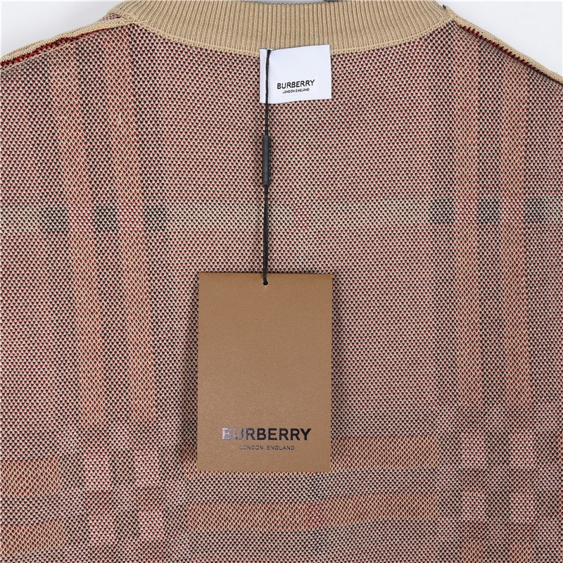 Burberry/巴宝莉经典格纹毛衣