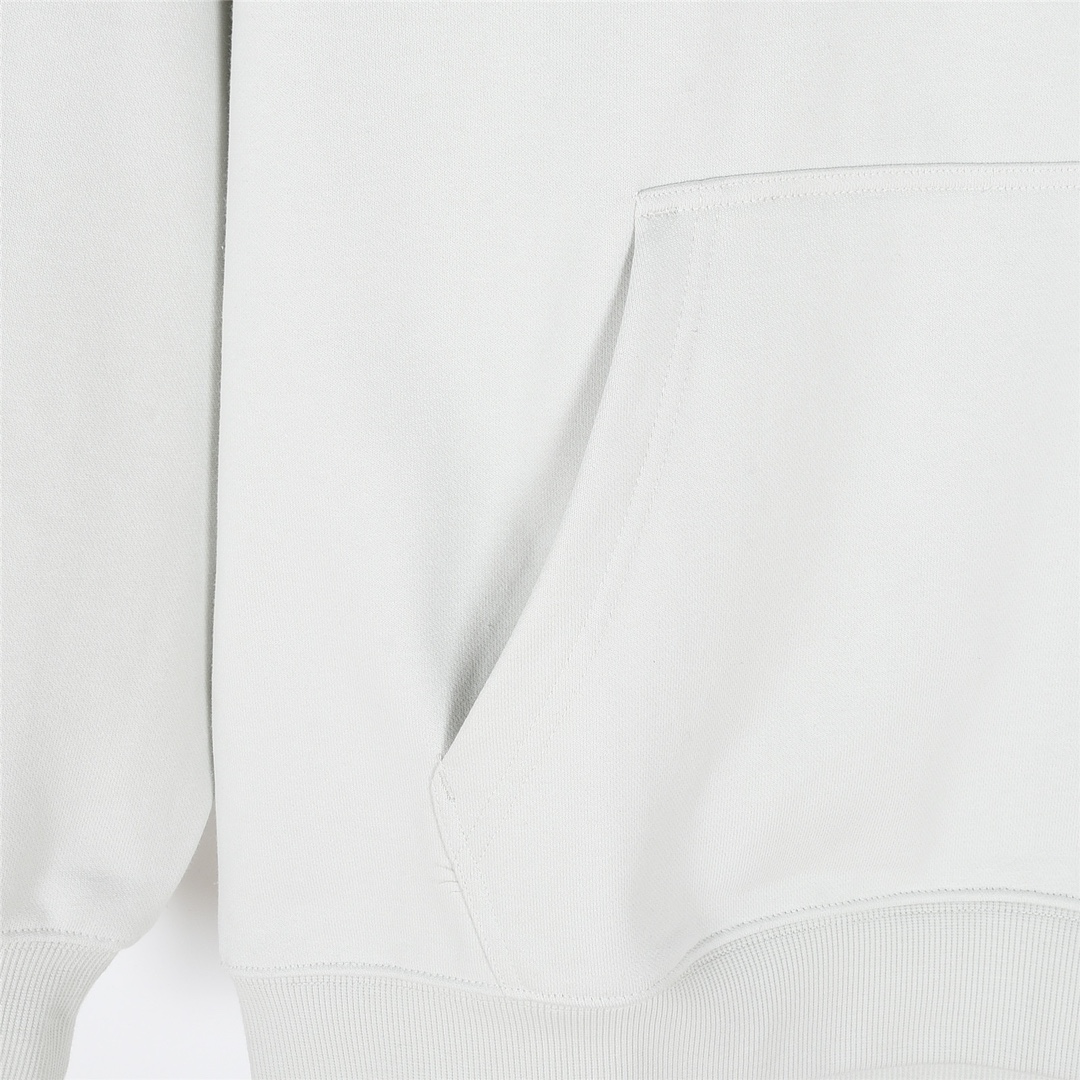 Balenciaga巴黎世家 x Vogue 联名 后背灯塔数码印花连帽卫衣