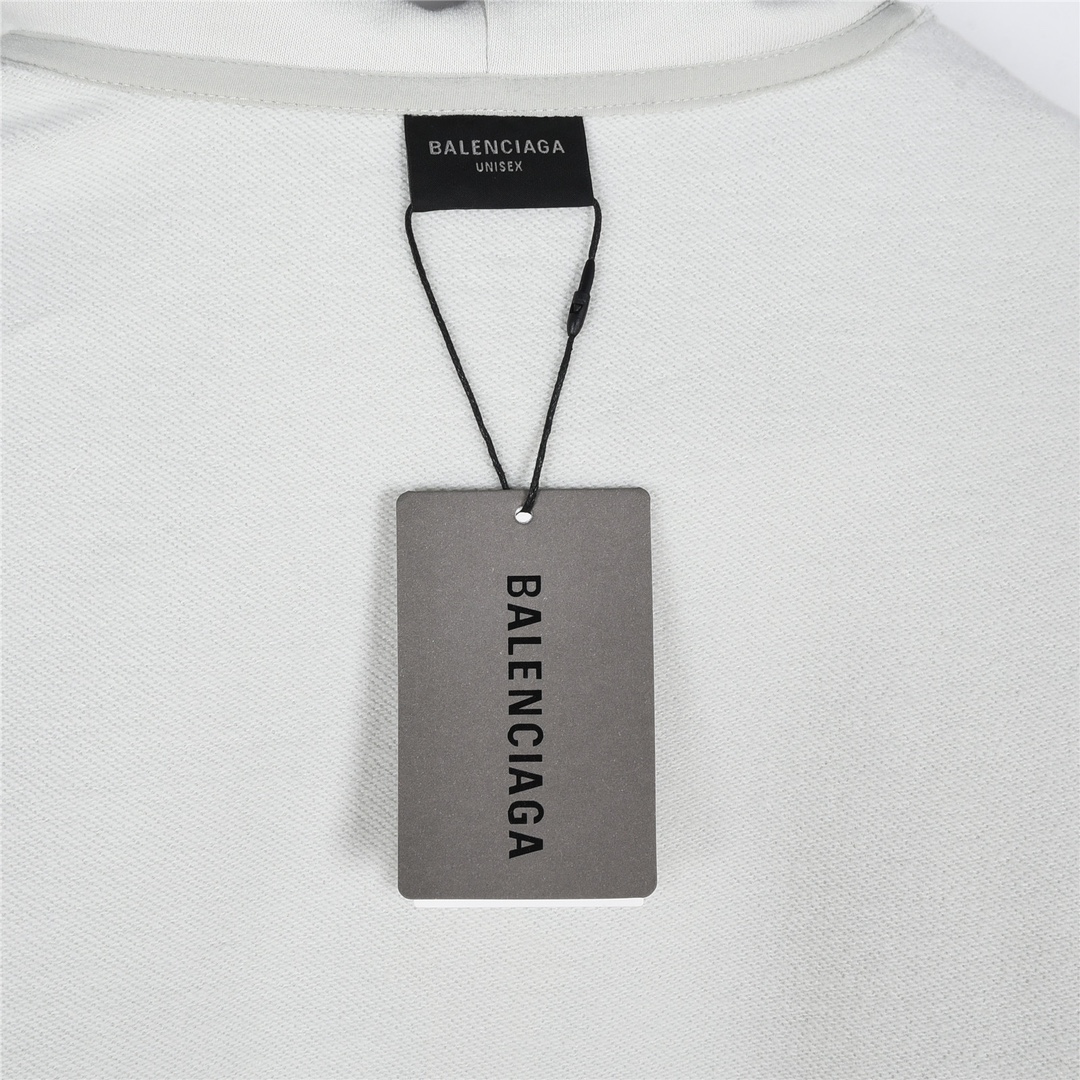 Balenciaga巴黎世家 x Vogue 联名 后背灯塔数码印花连帽卫衣